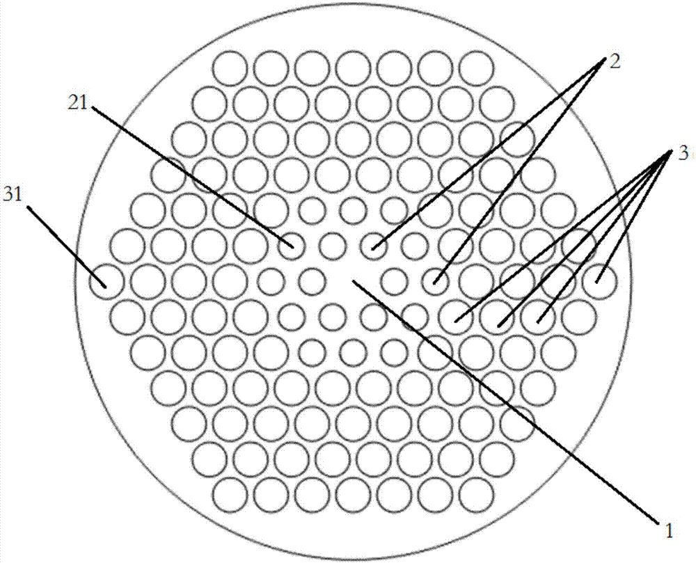 Ultra-large positive dispersion ZBLAN fluoride photonic crystal optical fiber