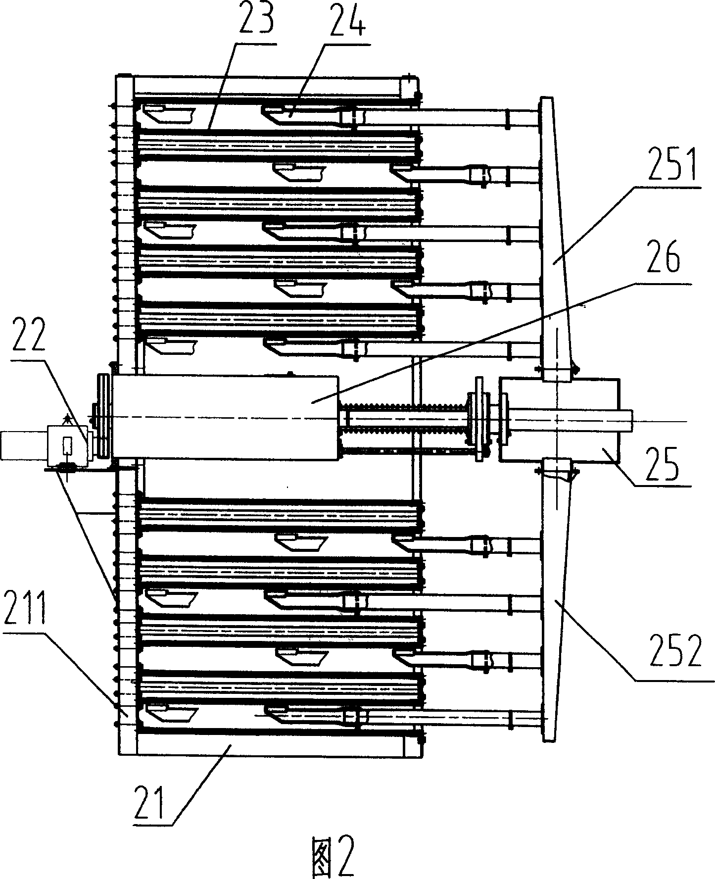 Double-side suction type multi-tube dust filter