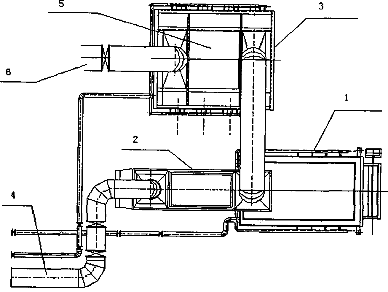 Circulating mash gas heating technology and apparatus