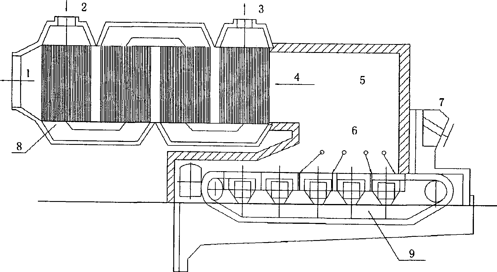 Circulating mash gas heating technology and apparatus