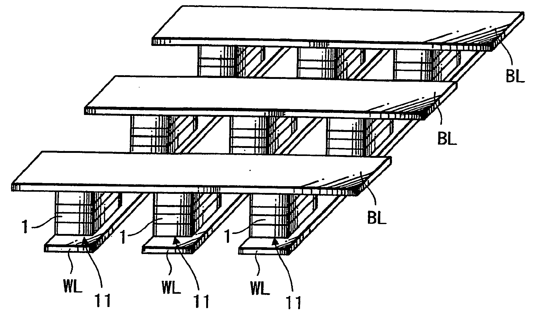 Magnetoresistive effect element, magentic memory device and manufacturing method of magnetoresistive effect element and magnetic memory device