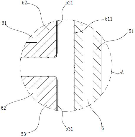 A special-shaped mica piece with ultra-long ultra-high pressure resistance and its preparation method