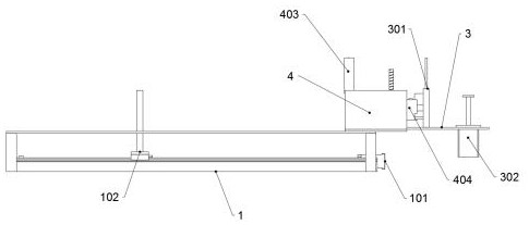 Waist rope end face sewing mechanism of waist rope bar tacking machine