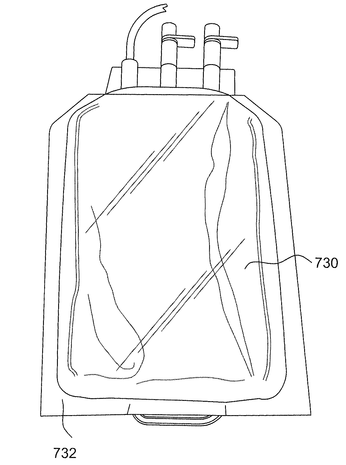 Support system for flexible lyophilization containers