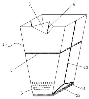 Foldable environment-friendly paper cup and manufacturing process thereof