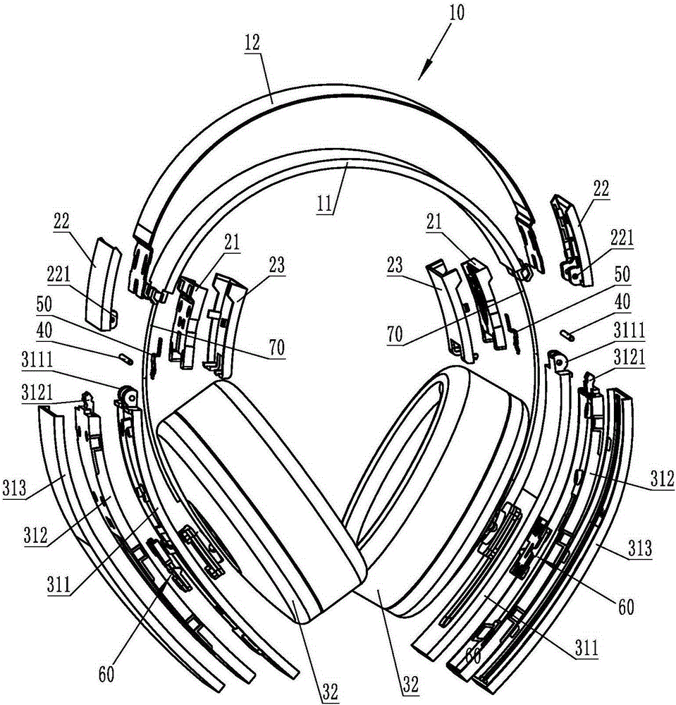 Foldable headphone