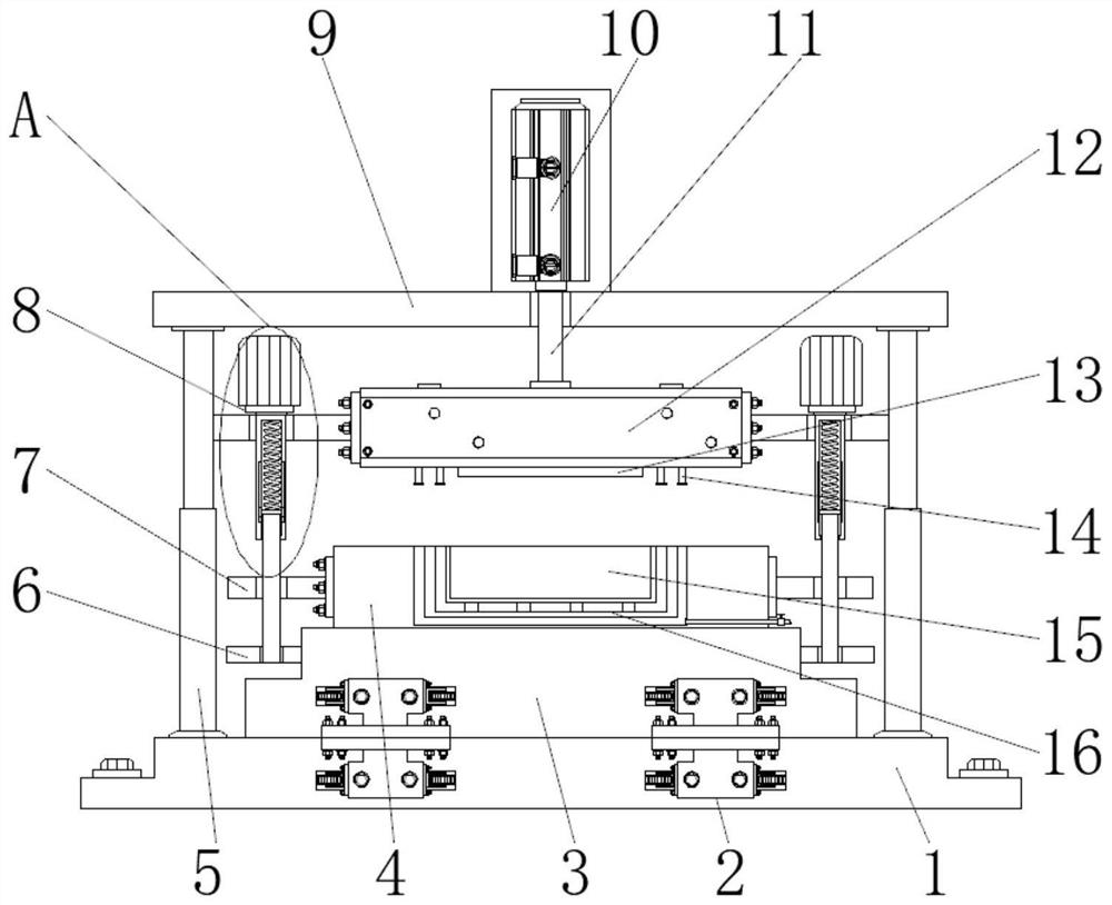 Casting mold convenient to position