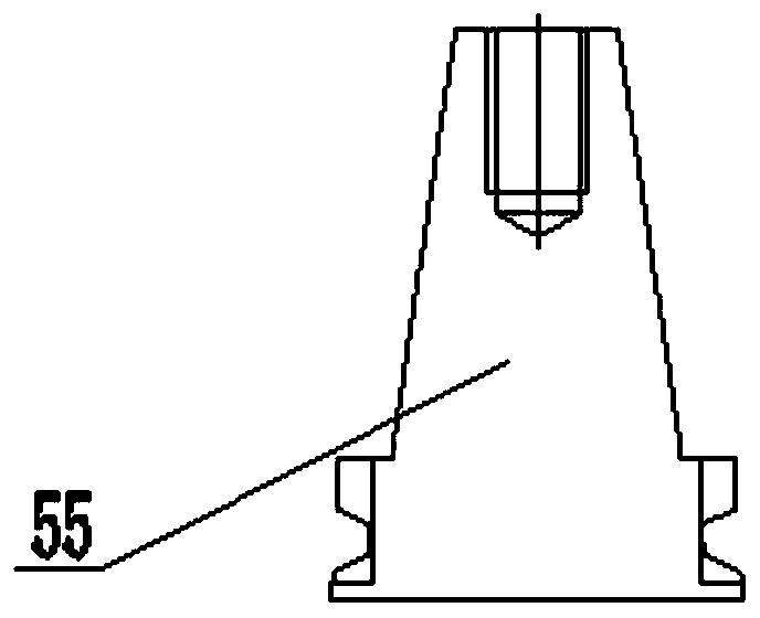 Spindle milling head extending device