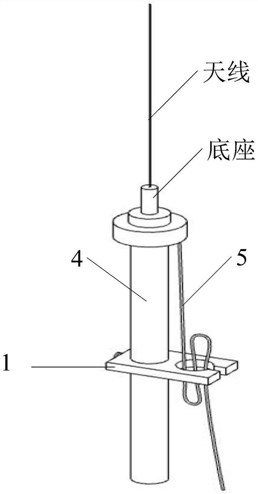 Data line windproof buckle, device and method