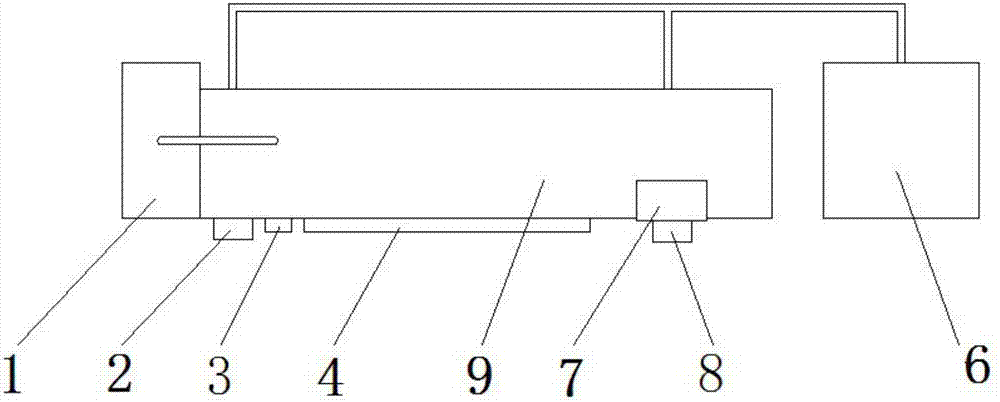 Device and method for separating road ice layer based on steam microwave