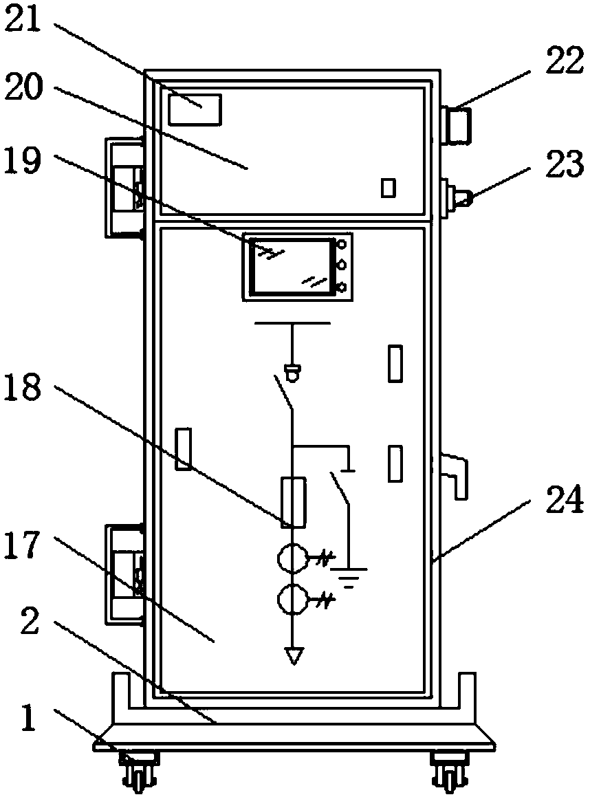 High voltage solid insulation looped network switch equipment