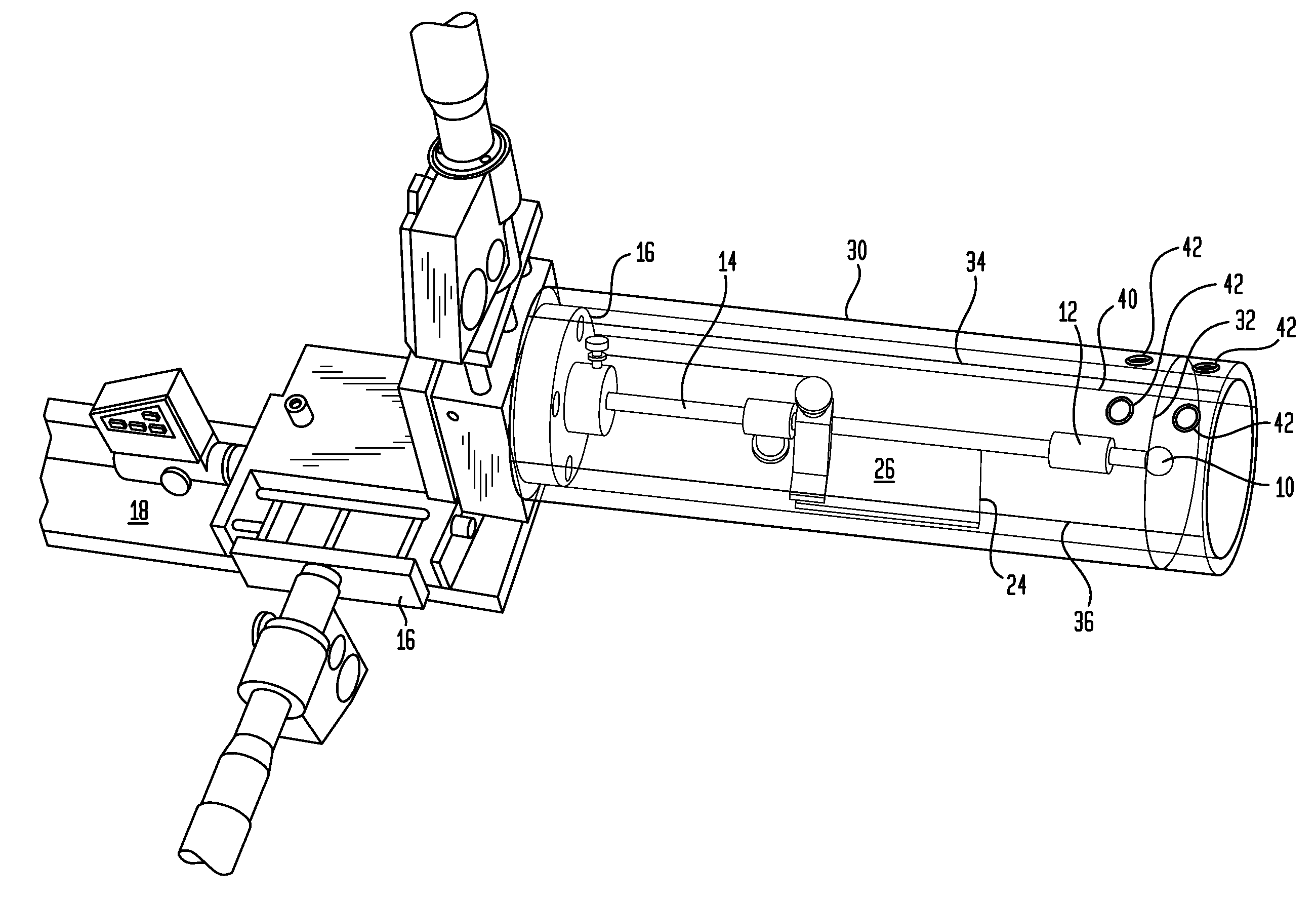 Quality-control jig for use with radiotherapy apparatus