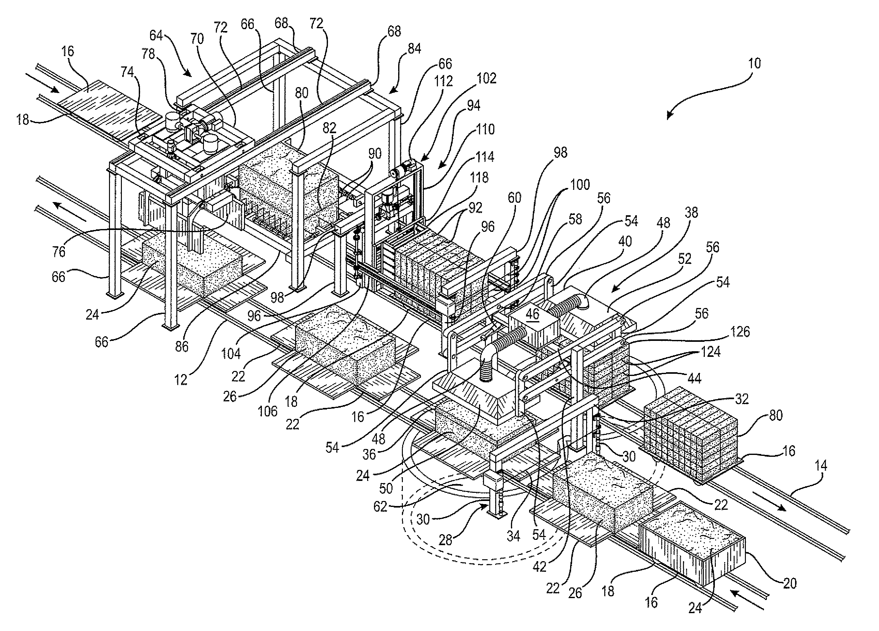 System and method for processing material