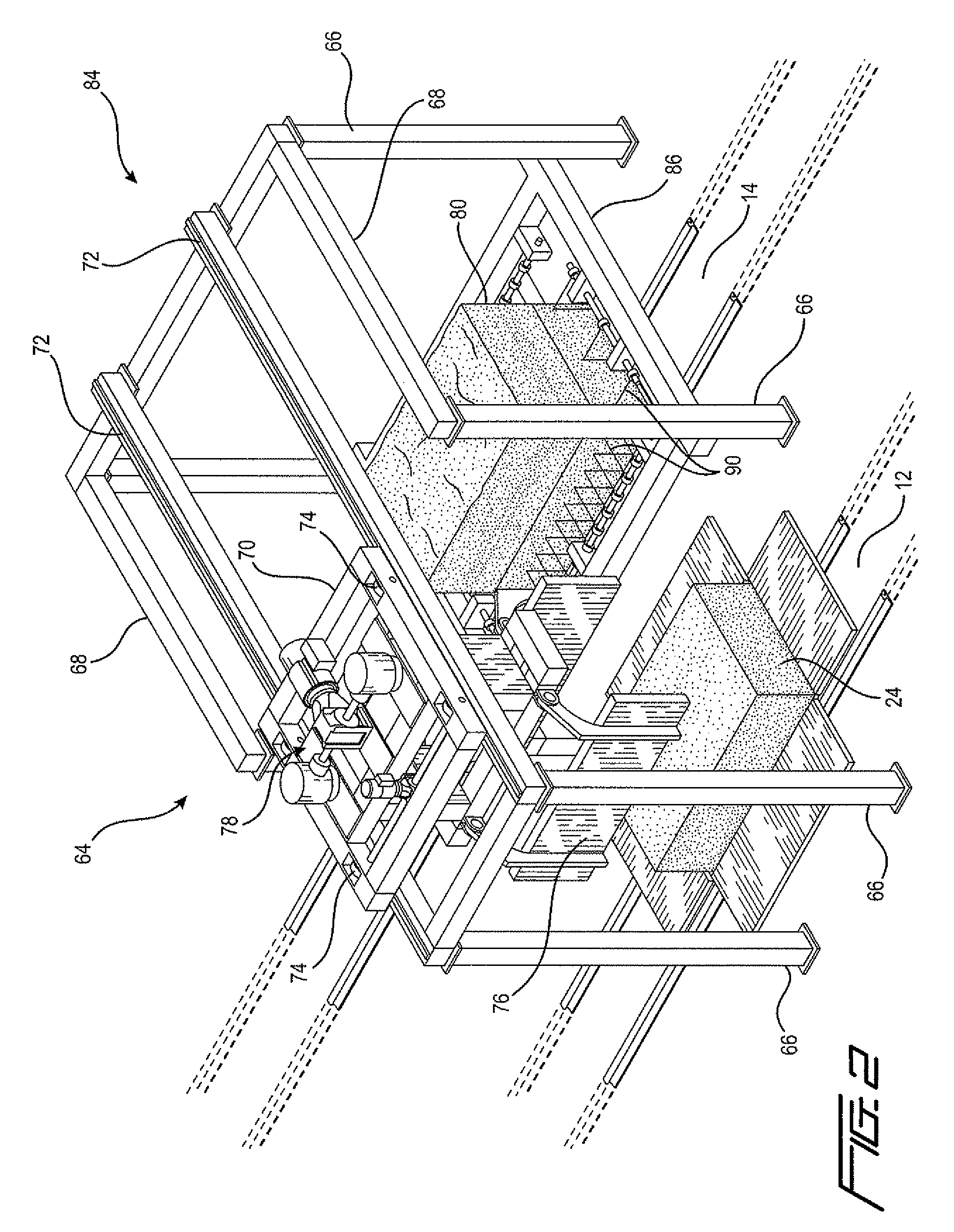 System and method for processing material