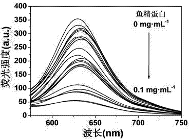 Supermolecular assembly for trypsin based on label-free fluorescence detection and preparation method of supermolecular assembly