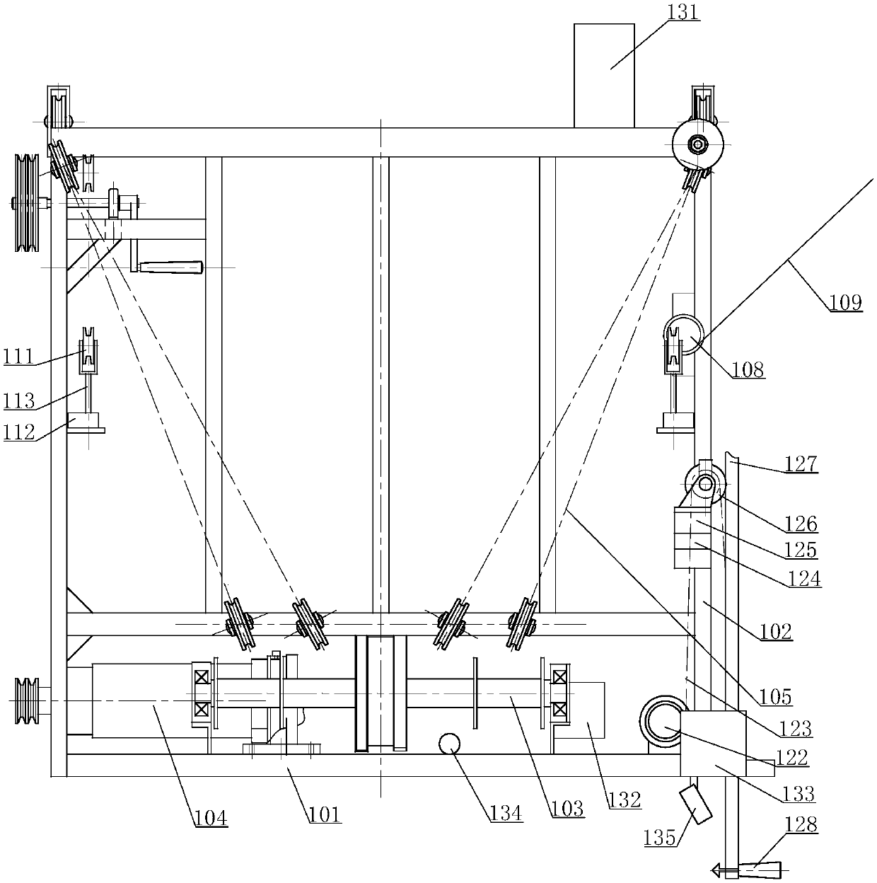 Fully automatic hydrographic measurement hanging box