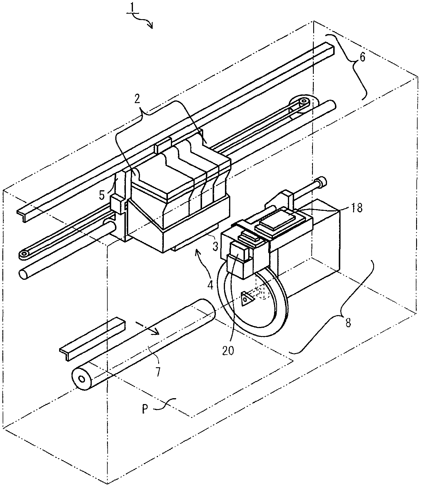 Water-based ink set for ink jet recording, ink cartridge, and ink-jet recording apparatus