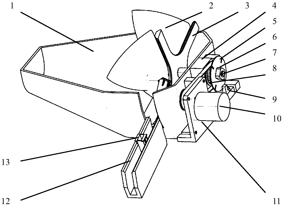 Reaction cup feeding mechanism