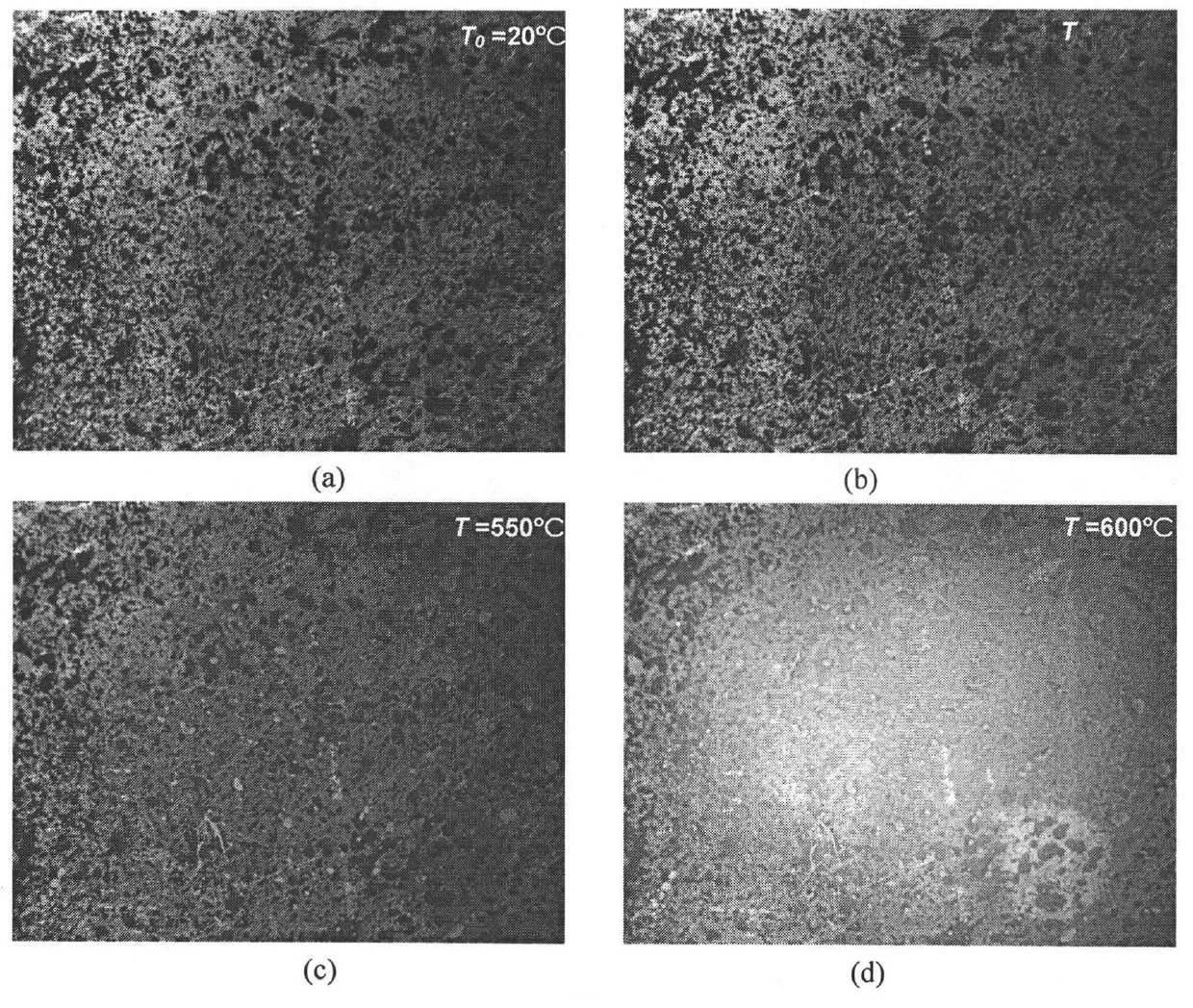 High-temperature three-dimensional digital image related measurement system and measurement method