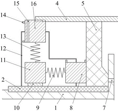 A connection device for eliminating three-way vibration of pipe joints