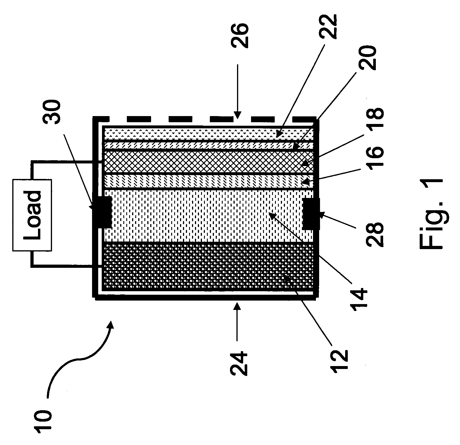 Primary aluminum hydride battery