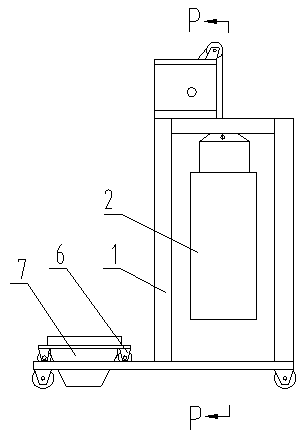 Sewage pipeline inspection well desilting device and method