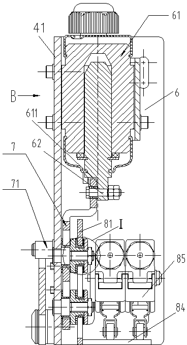 A sliding door lock for half-height security doors