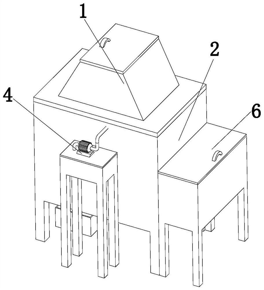 Extraction device for biological pharmacy