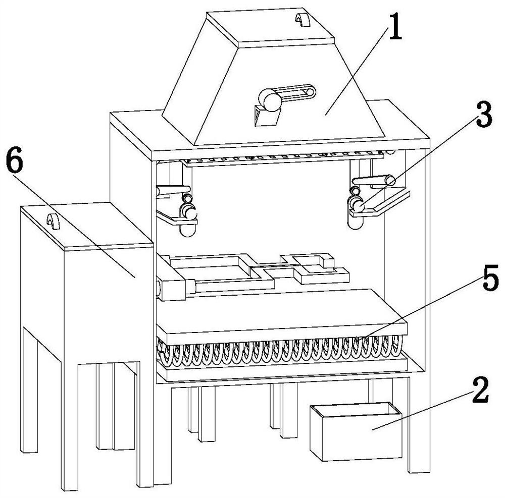 Extraction device for biological pharmacy