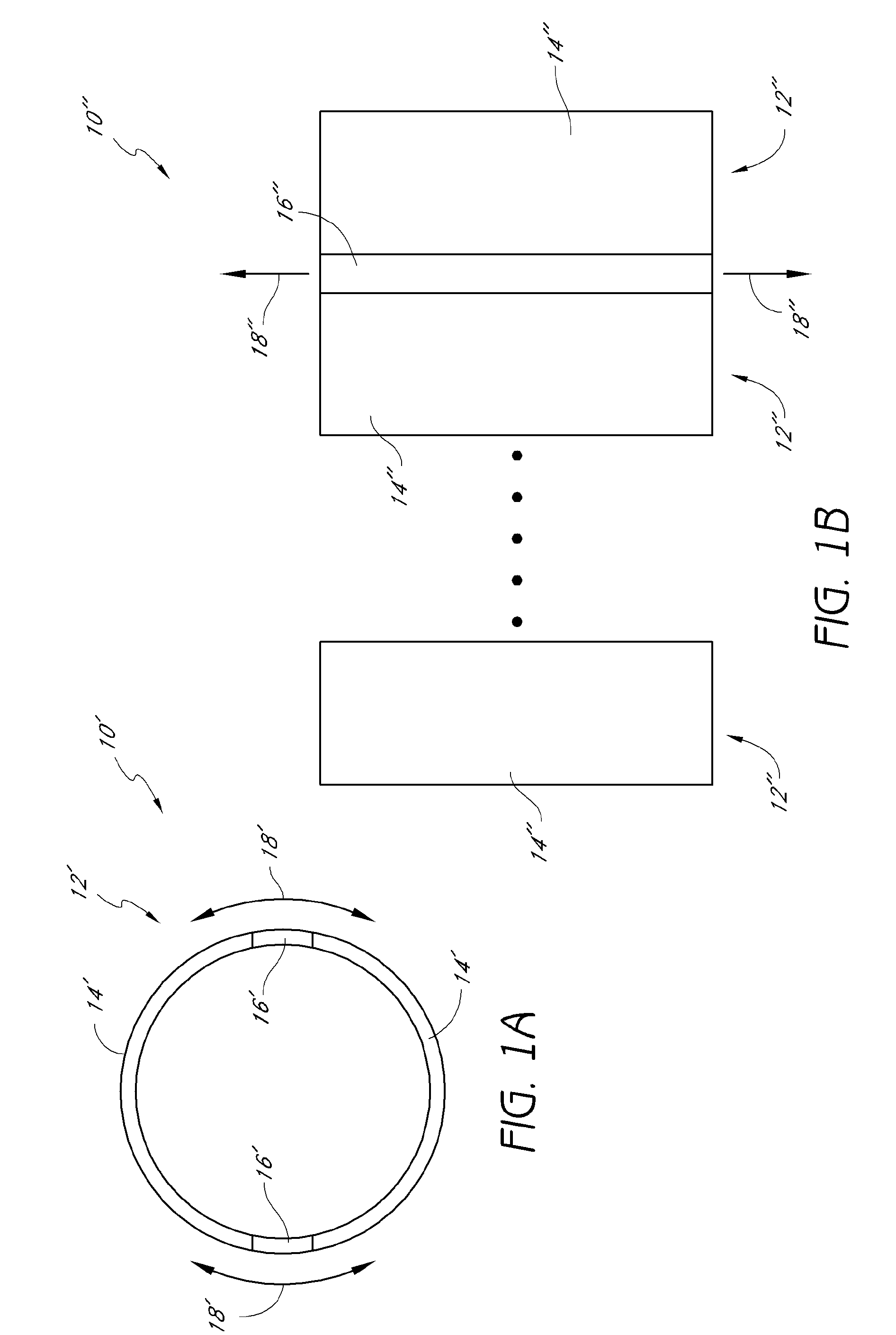 Axially nested slide and lock expandable device