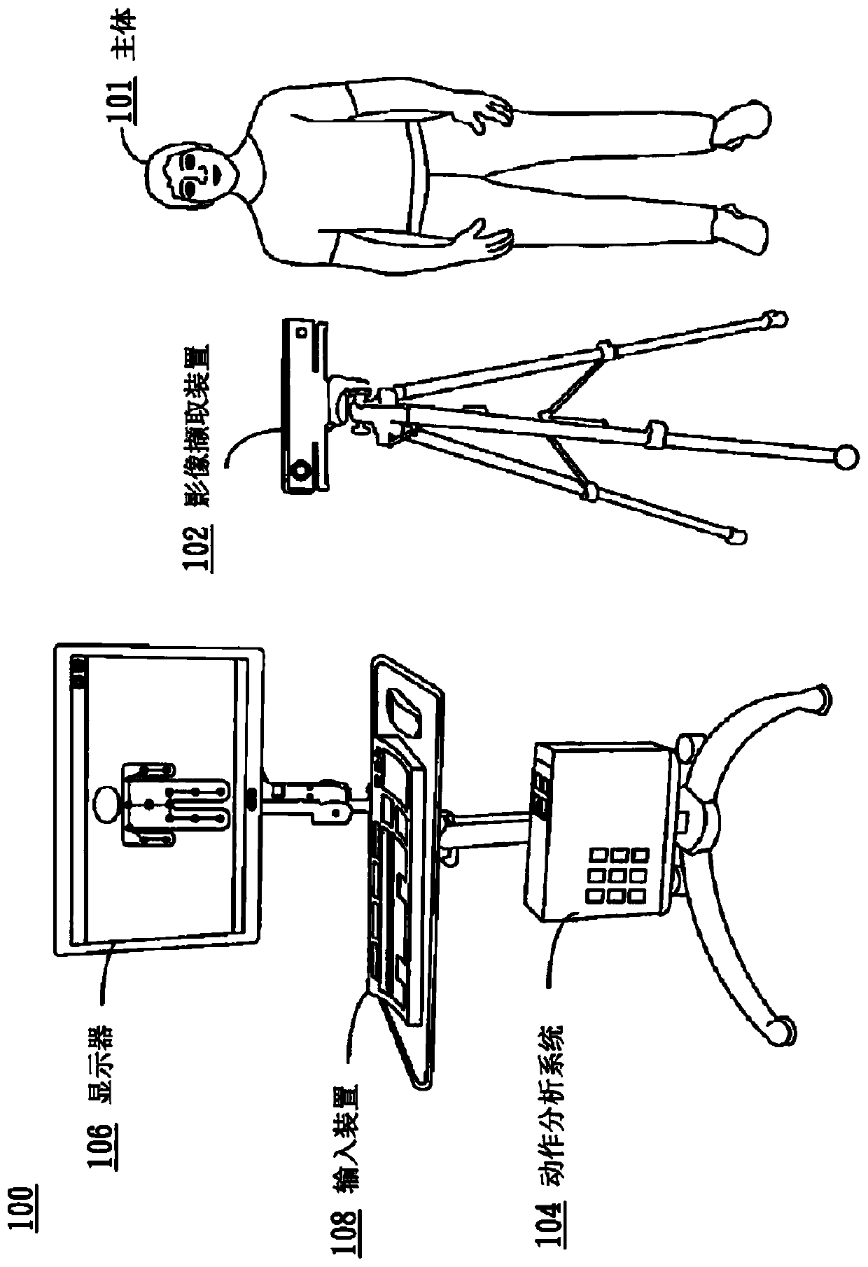 Image-based motion analysis system and method