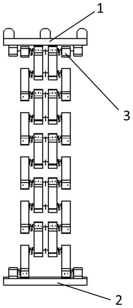 Vehicle anti-creeping energy absorption device