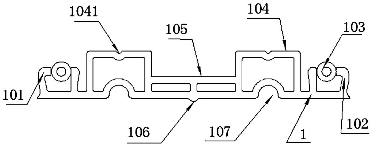 Adapter assembly and partition system