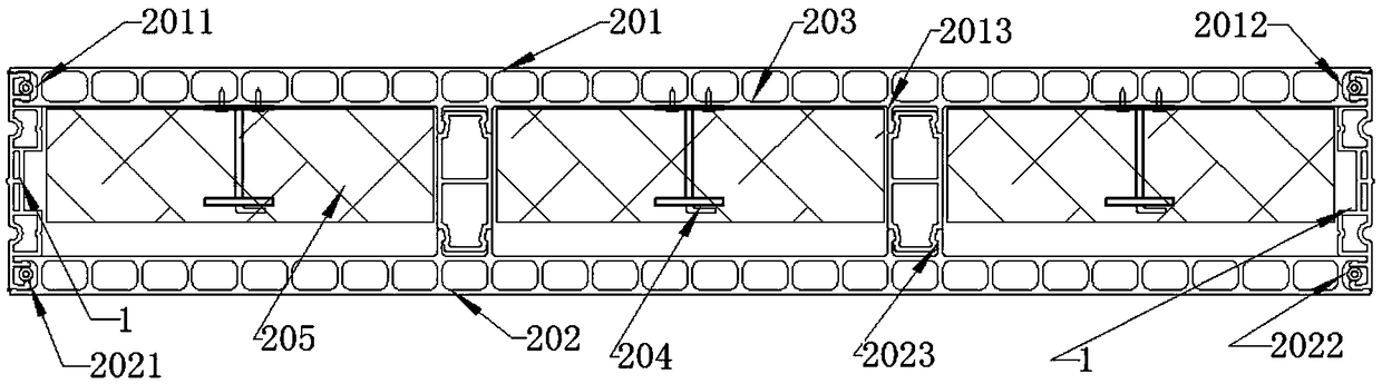 Adapter assembly and partition system