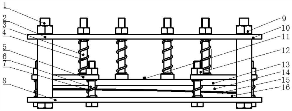 Welding method of curved-surface microstrip antenna