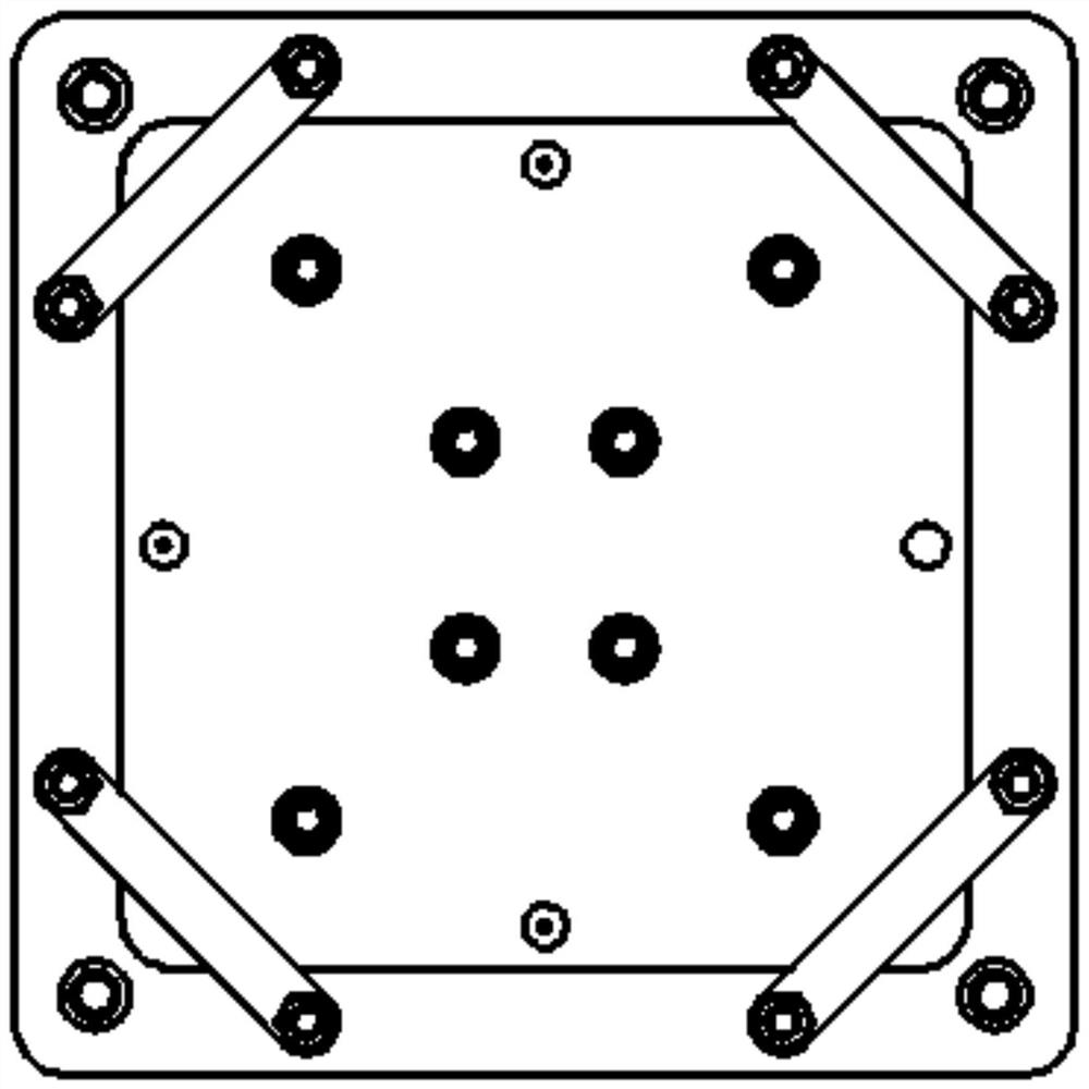 Welding method of curved-surface microstrip antenna