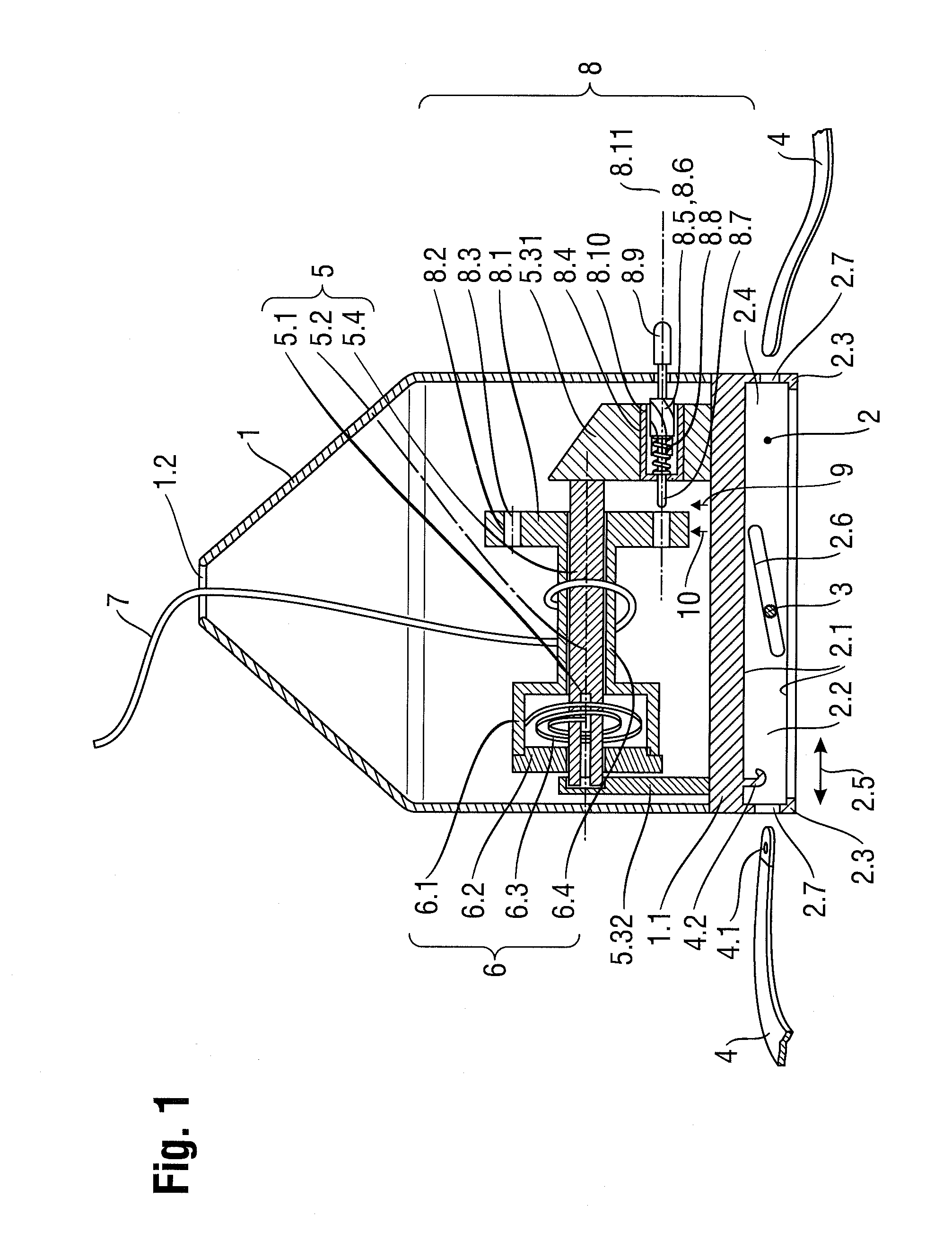 Device for leading animals by means of a leash