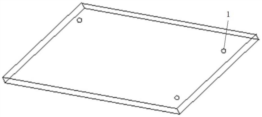 A high-precision stepped crimping hole processing method