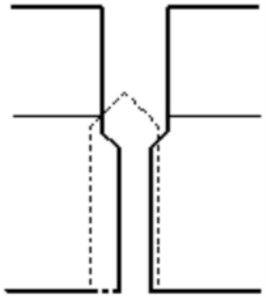 A high-precision stepped crimping hole processing method