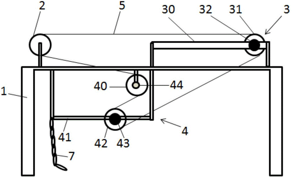 Anti-static conveyer belt device with adjustable distance