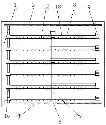 Stereo cultivation rack for flower cultivation