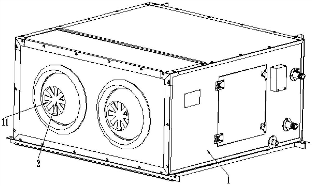 Gear shifter for jet flow air cabinet, jet flow air cabinet and air conditioning system