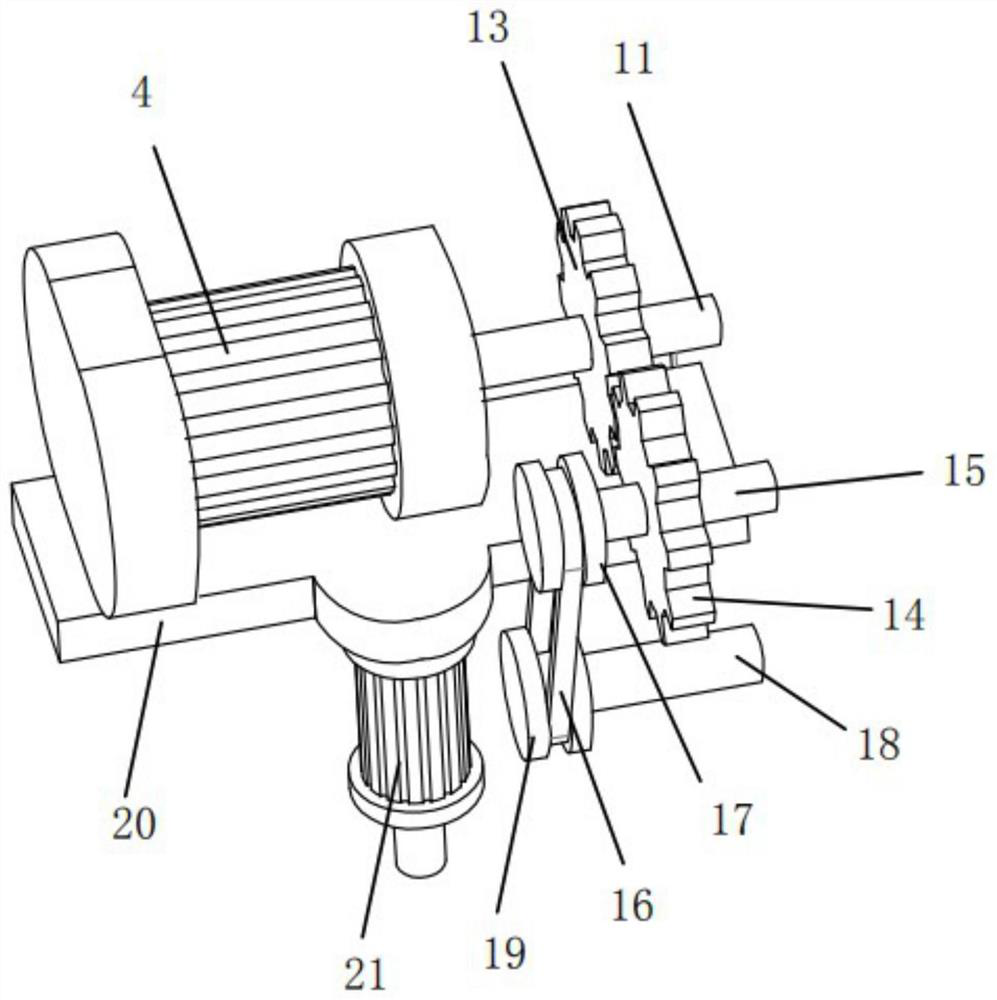 Efficient, energy-saving and environment-friendly device for discharging sewage