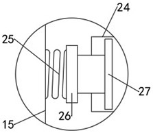 Fiber bragg grating strain detection device