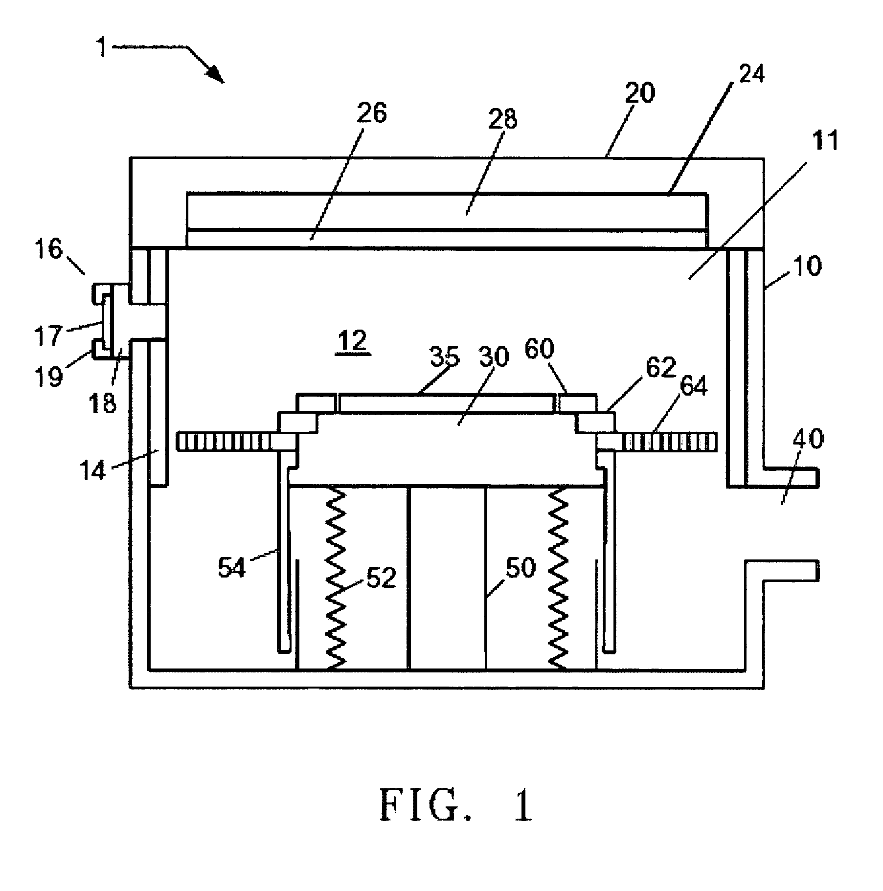 Method and apparatus for improved baffle plate