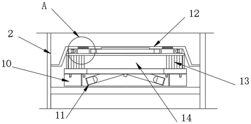 Ventilating and filtering device for civil air defense project