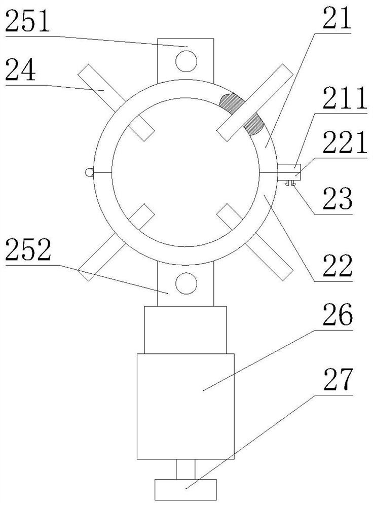 Rapid dismounting device for bearing of supporting shaft of armor belt coal feeder and use method for rapid dismounting device