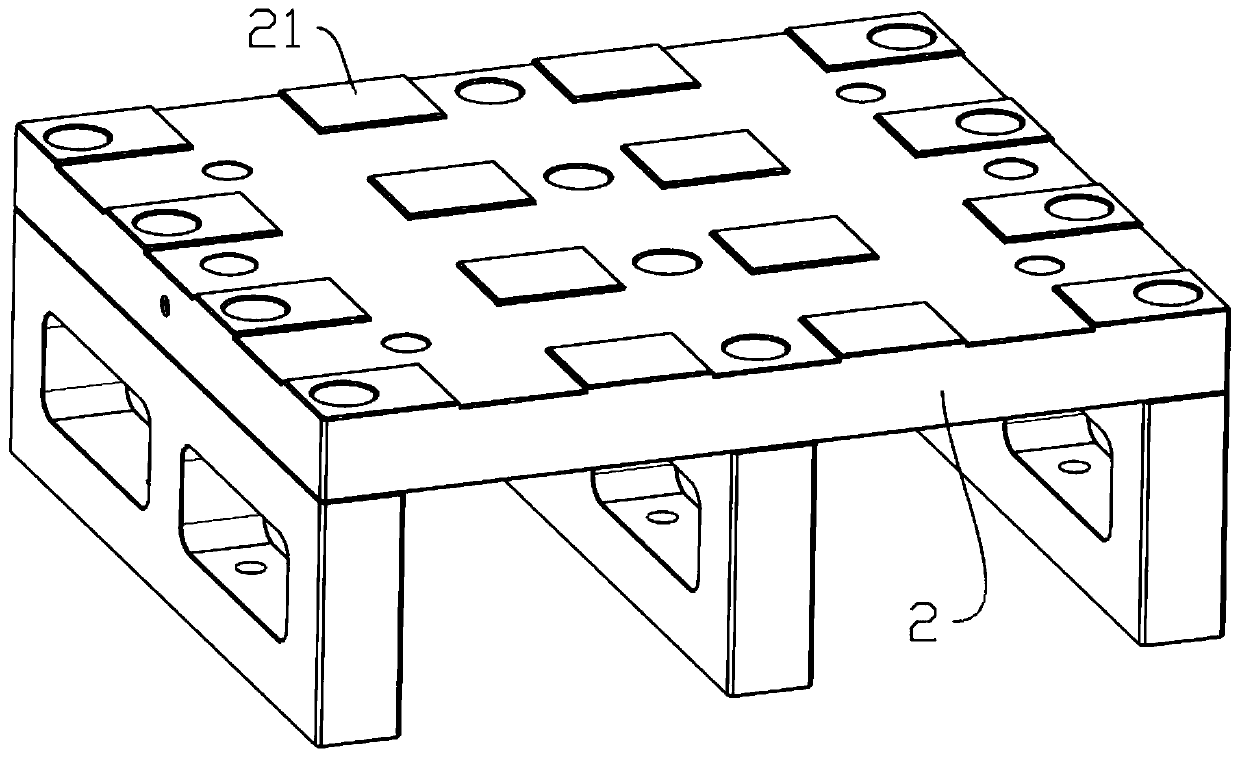 A probing method for batch processing workbench suitable for cnc machine tools