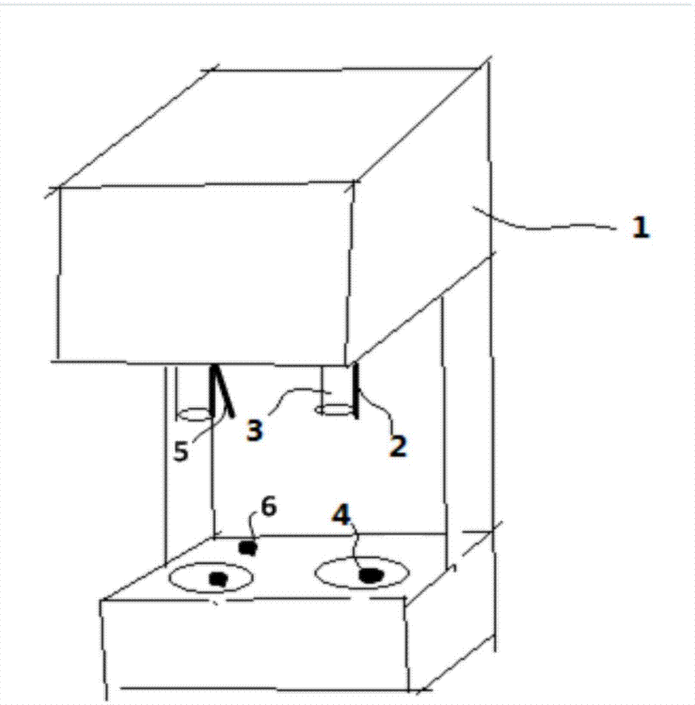 Automatic discharging water dispenser