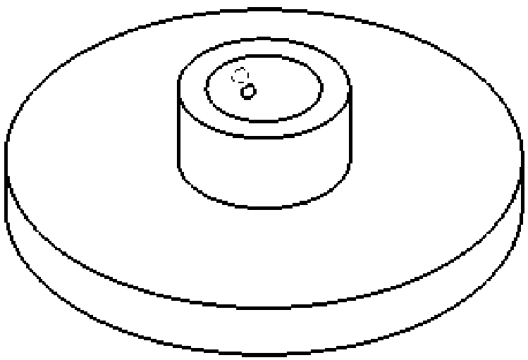 Rolling friction pair used for friction-wear test and test method thereof